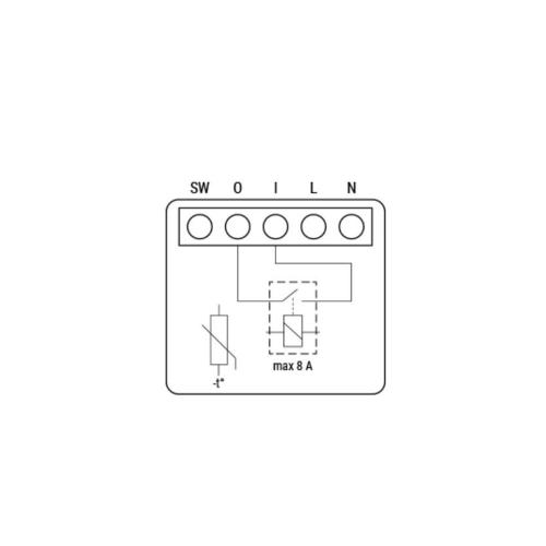 SHELLY - Микромодул Smart реле 1х On/Off 8A изисква неутрала Shelly Plus 1 Mini - 265659