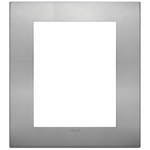 VIMAR - 19668.16 - Classic plate 8M aluminium lava