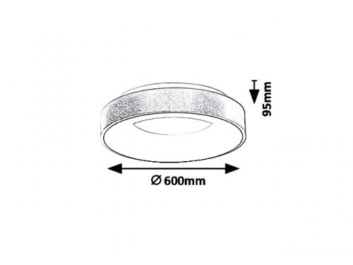 RABALUX - ceiling luminaire  CARMELLA  5053 LED 50W, 4000K