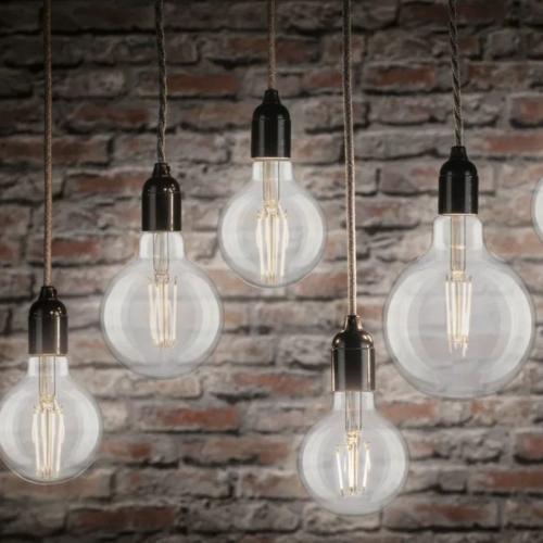 PAULMANN - LED Крушка  28960   Filament 230V LED Globe G125 ⚡ E27 ⚡ 1055lm ⚡ 9W ⚡ 4000K ✴ Прозрачен 