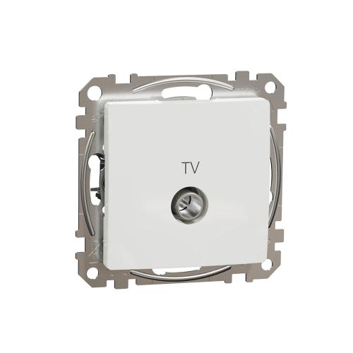 SCHNEIDER ELECTRIC - SDD111471 Sedna Design & Elements - TV Rosette 4db, end point, white