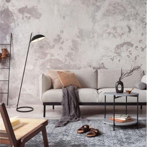 NOVA LUCE - Димируем лампион  L:35 W:55 H:153cm.  9006100  FLUTE ⚡ LED 30W ⚡ 1958Lm ⚡ 3000K ⚡ 230V ⚡ IP20 ✴ Пясъчно черно
