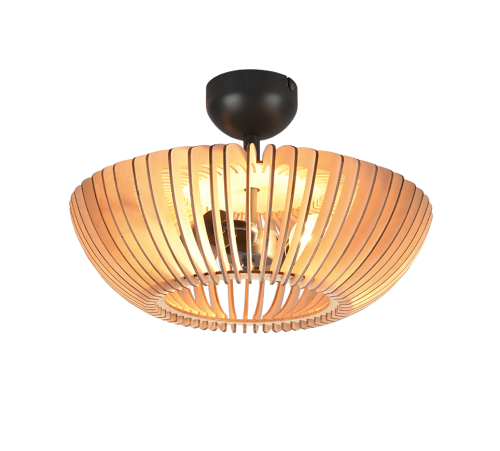 TRIO - ceiling luminaire   COLINO  615900242 E27, 2x40W