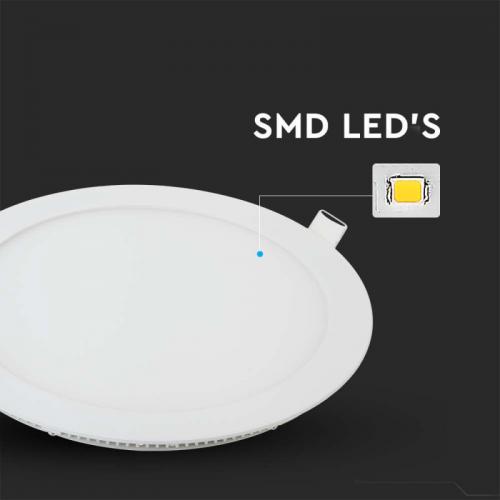 V-TAC - 30W LED Premium Panel Downlight Round 4000K SKU: 216428