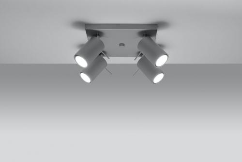 SOLLUX - spot luminaire   RING 4 grey  SL.0452