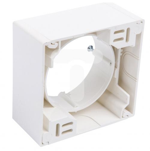 SCHNEIDER ELECTRIC - EPH6100123 Кутия за открит монтаж единична Asfora, крем