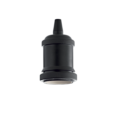 IDEAL LUX - accessory PORTALAMPADA E27 GHIERA NERO 249209
