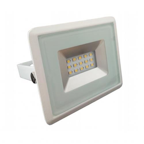 V-TAC - 10W LED Floodlight SMD E-Series White Body Cold White 6500K SKU: 5945