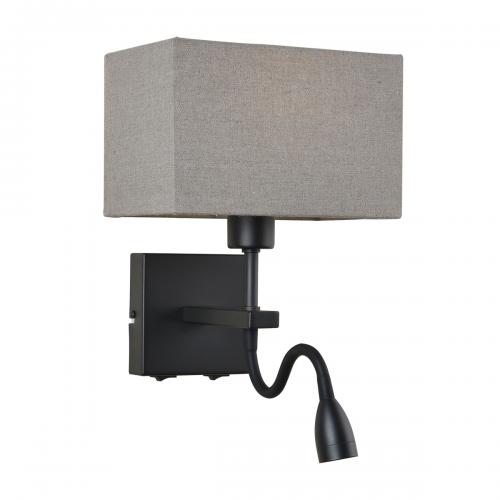 ITALUX - LED Аплик с ключе Norte WL-1122-2-BL-BM-RC-GR