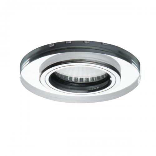 KANLUX - Ceiling-mounted spotlight fitting SOREN O-BL WW 20W GU10 20IP  24411 