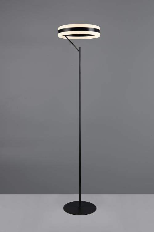 TRIO - Лампион Ø40cm h180cm DIOS 431410132 21W 2500lm, 2300+3000+4000K смяна на цветна температура, черен