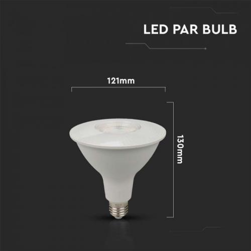 V-TAC - LED Крушка SAMSUNG Чип 12.8W E27 PAR38 6500K SKU: 21152