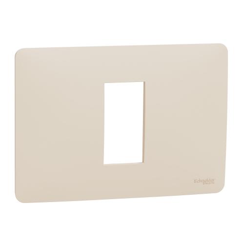 SCHNEIDER ELECTRIC - NU210144 New Unica - cover frame - 1 gang - 1 module - ivory
