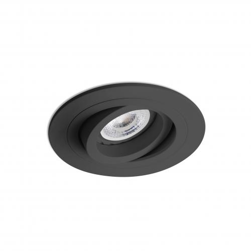 FARO - RADÓN-2 Black recessed orientable lamp Ref.43408