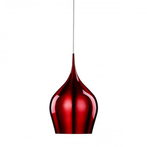 SEARCHLIGHT - Pedant Vibrant Metallic Red Metal  6461-26RE