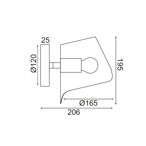 ACA LIGHTING - HM481W21WH