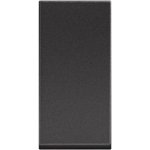 BTICINO - RG4001 One-way switch 1P 10 AX - 250 Va.c.  - 1 module - black