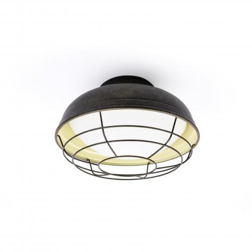 FARO - HELMET Rust brown ceiling lamp Ref.71159  IP44