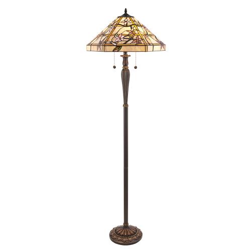 INTERIORS 1900 - floor luminaire CLEMATIS  64018 E27, 2X60W