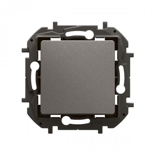 LEGRAND - One way switch Medium Grey Niloe NP2110MG