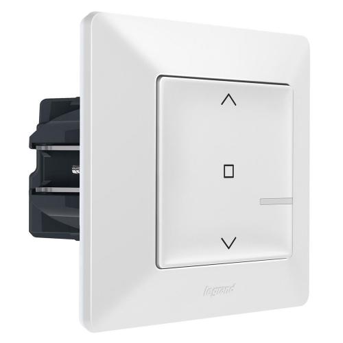LEGRAND - Свързан ключ за щори жичен Netatmo 752190 Valena Life бяло
