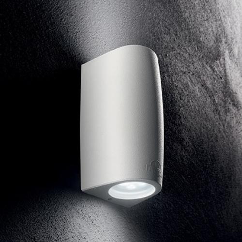 IDEAL LUX - Фасаден аплик KEOPE AP2  SMALL Bianco   147772