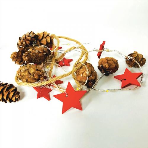ACA LIGHTING - RUBBER WIRE 20 LED STRING LIGHTS, WARM WHITE, IP20, 180cm  XX20WW2A