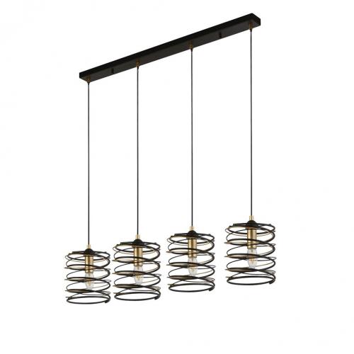 SEARCHLIGHT - Ceiling Pendant SPRING 85583-4BGO Е14 4x60W