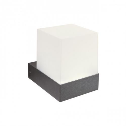 REDO GROUP - Аплик влагоустойчив CUBE 9559   AP LED SMD 7W IP54 DG 3000K