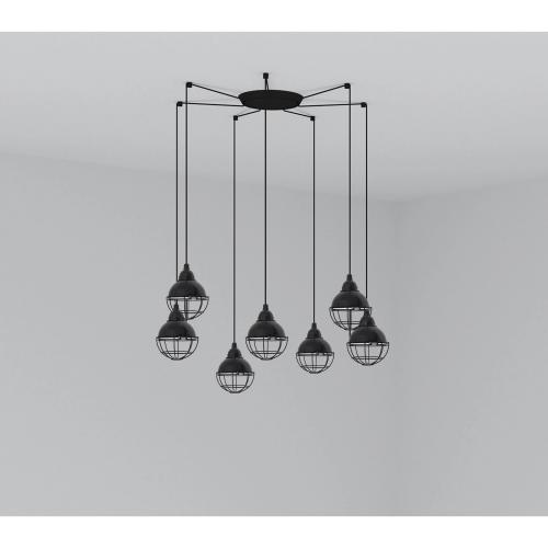 FARO - Пендел CLAIRE 62802-7L   E27, 7X15W