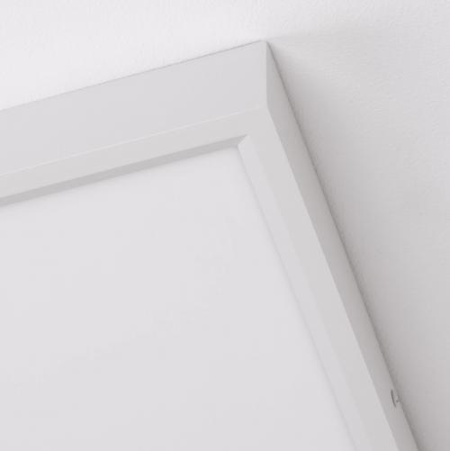 NOVA LUCE - Ceiling light  L:40, W:40, Н:4.5 cm.  9501210  ITOS ⚡ LED 32W ⚡ 2240Lm ⚡ 3000К ⚡ 220-240V ⚡ CRI >80 ⚡ IP20 ✴ Sandy White 