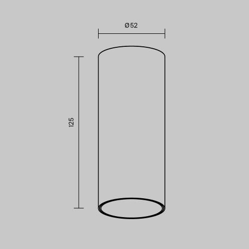 MAYTONI - Спот месинг FOCUS LED 3000K 1x12W 50°  C056CL-L12W3K-W-BS