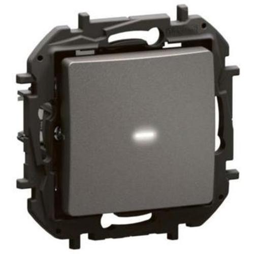 LEGRAND - Push-button dimmer R=5-150W LED=1-150VA, requires neutral, Niloe New NP2410MG