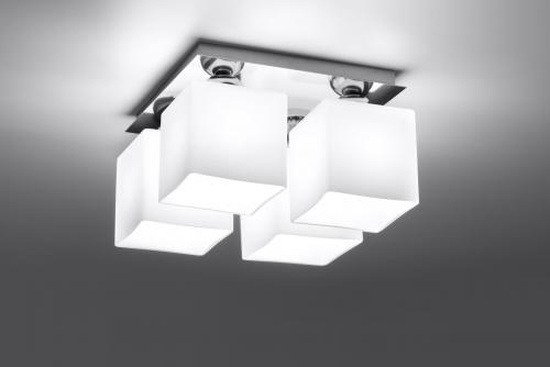 SOLLUX - ceiling lamp PIAZZA 4 chrome SL.0228