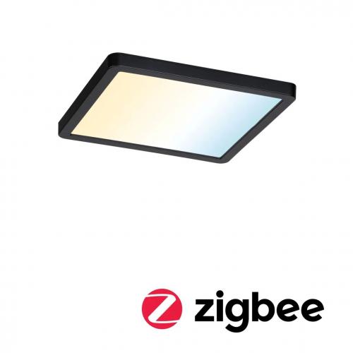 PAULMANN - LED Recessed panel 79966 VariFit Smart Home Zigbee 3.0 AREO ⚡ IP44⚡ square 175x175mm ⚡ 13W ⚡ 1200lm ⚡ Tunable White ⚡ dimmable