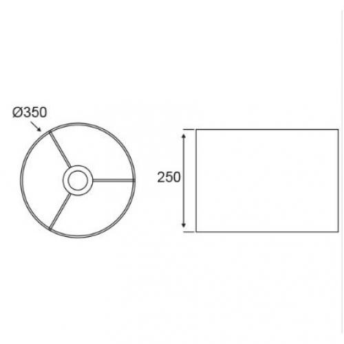 ACA LIGHTING - abajur  CRL35W Е27