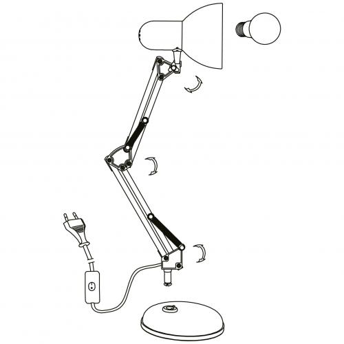 EGLO - table luminaire 75599 COLINEZZA  E14, 20W