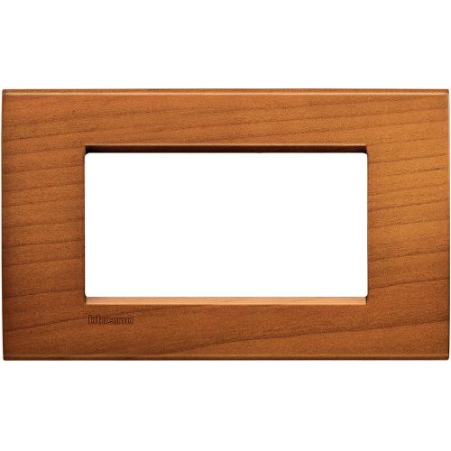 BTICINO - LNA4804LCA Рамка 4М Cherrywood дърво правоъгълна Livinglight