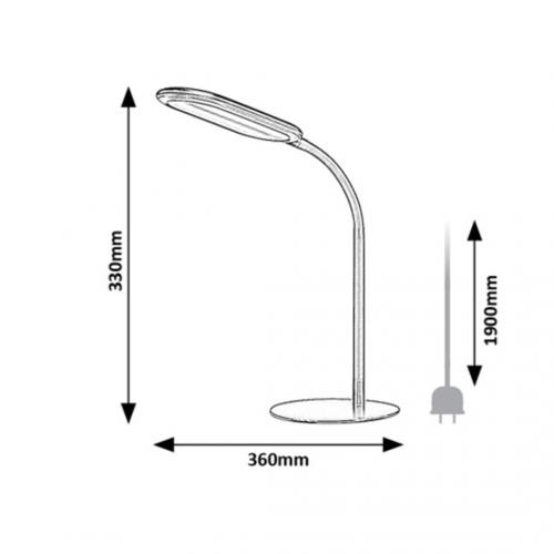 RABALUX - TABLE LAMPS  ADELMO 74007 LED 10W 910lm 