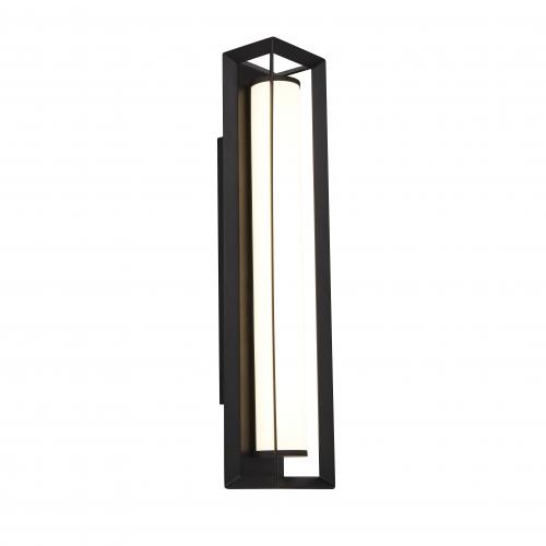 SEARCHLIGHT - Аплик RECTANGULAR 74302-1BK LED 9.4W, 515lm, 3000K