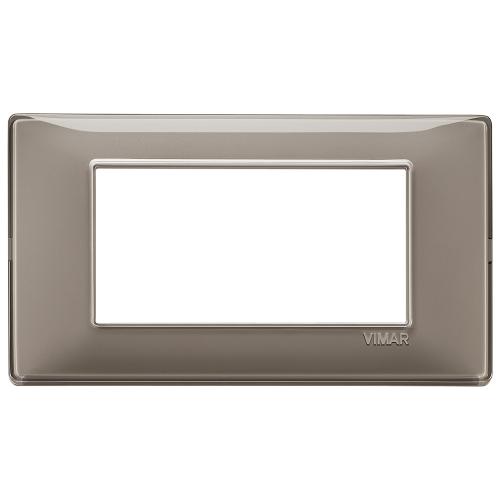 VIMAR - 14654.40 - Plana Рамка 4М италиански стандарт Reflex ash