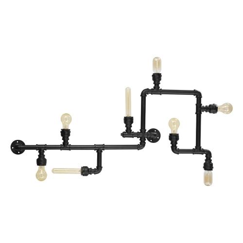 IDEAL LUX -  PLUMBER PL8 Nero  136714