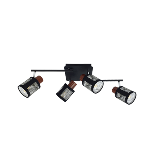 ELMARK - DELIA SPOT 4XE27 BLACK - 955DELIA4/BL