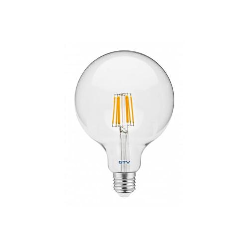 GTV Lighting - LD-G125FLE8-30 LED лампa  A-G 8W E27 3000K 360° 800lm 70mA