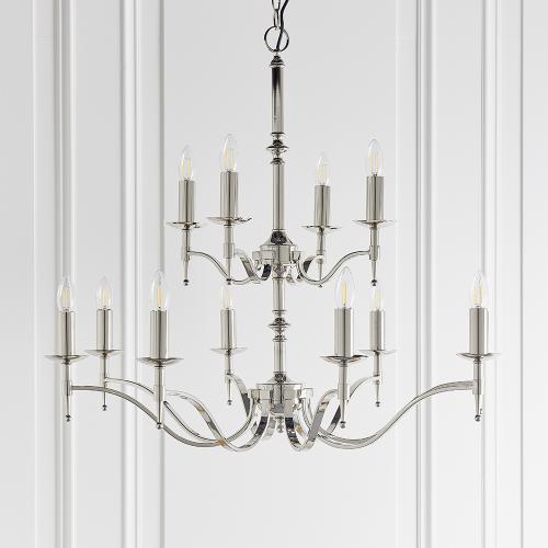 INTERIORS 1900 - chandelier STANFORD  CA1P12N   E14, 12X40W