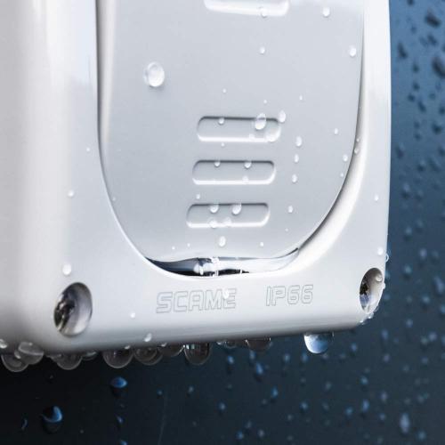 SCAME - Сериен ключ 10А за открит монтаж IP 66, серия Protecta 137.5021