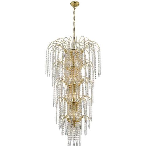SEARCHLIGHT - Chandelier WATERFALL 1313-13GO Е14 13x60W