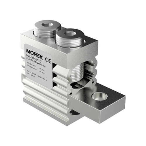 MOREK - OT120-2 2xAl/Cu 25-120 mm² h74mm 400A 690V  MAC2120E10