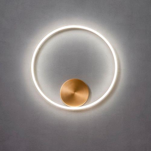 REDO GROUP - Аплик ORBIT 01-1910 LED 55W 4000K D800 SAND WHITE INDIRECT LIGHT