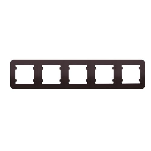 MAKEL - 5 Gang Frame Horizontal Lillium Natural 55459 
